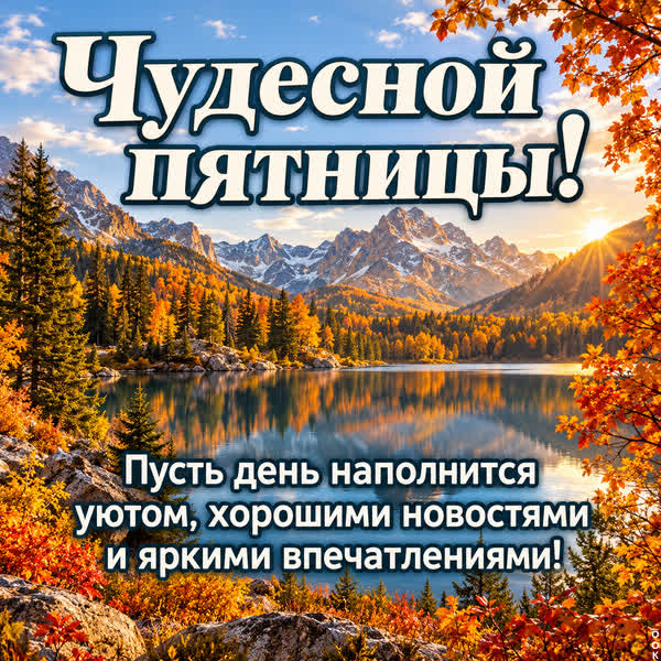 Picture картинка чудесной пятницы