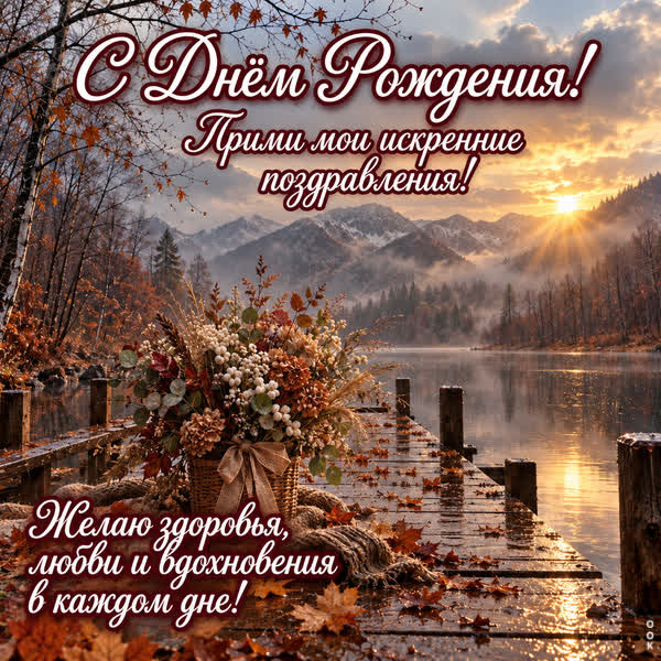 Picture картинка для женщины с днем рождения