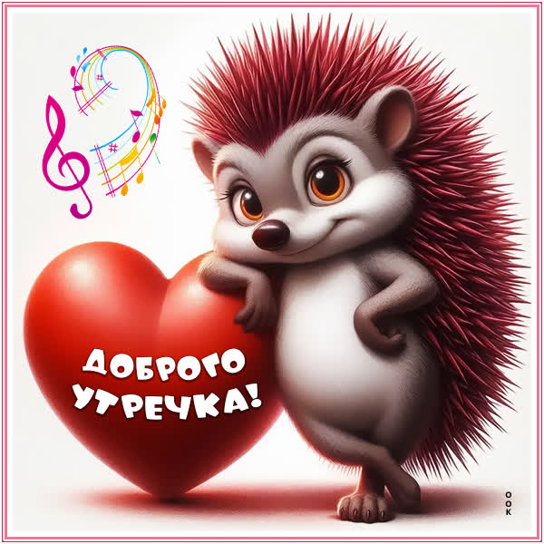 Postcard картинка доброго утречка тебе