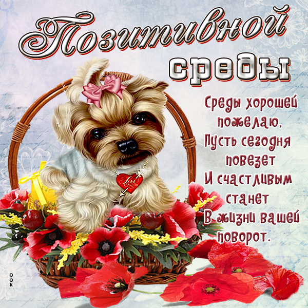 Картинка картинка доброй среды