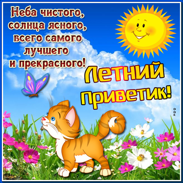 Картинка картинка хорошего летнего дня