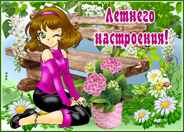 Картинка картинка летнего настроения