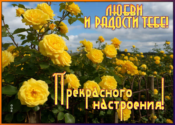 Picture картинка любви, радости и прекрасного настроения тебе