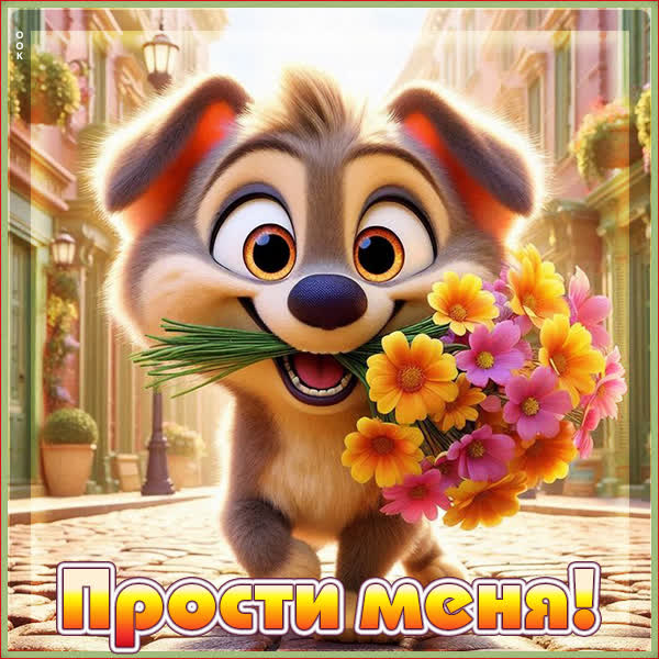 Postcard картинка надеюсь ты меня простишь
