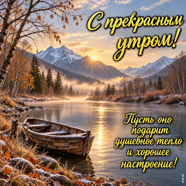 Postcard картинка прекрасного утра