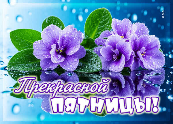 Postcard картинка прекрасной пятницы