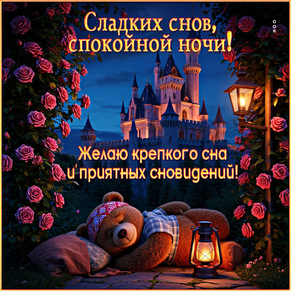 Picture картинка приятных сновидений, спи крепко