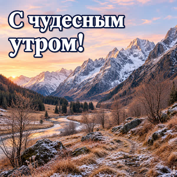 Picture картинка с чудесным утром