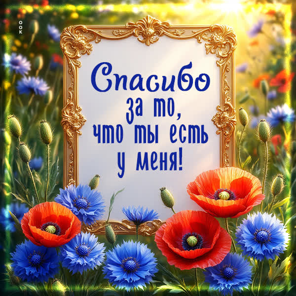 Picture картинка спасибо за, что ты есть у меня