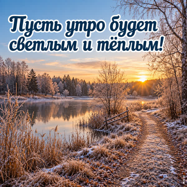 Picture картинка светлого и теплого утра