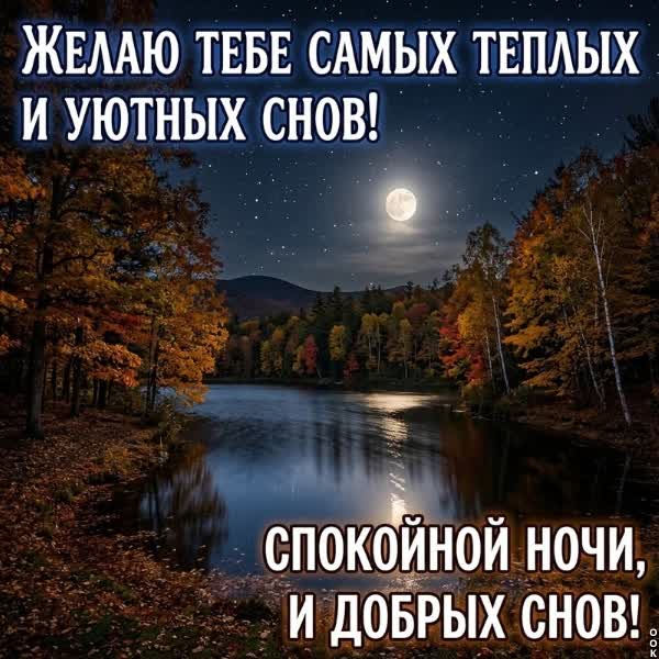 Postcard картинка теплых и уютных снов