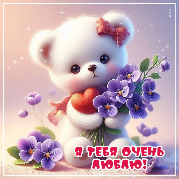 Picture картинка я тебя очень люблю