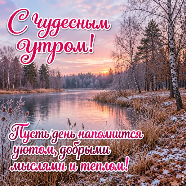 Postcard картинки чудесное утро