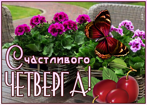 Открытка красочная картинка счастливого четверга