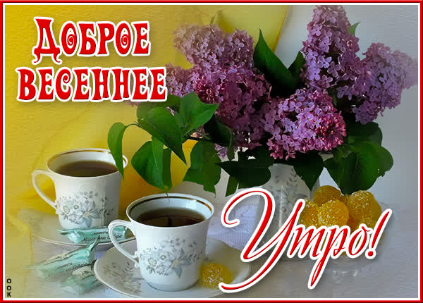Picture милая картинка доброе весеннее утро