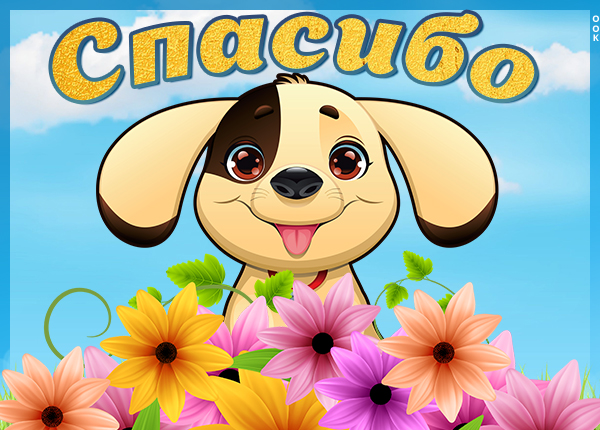 Картинка милая картинка спасибо