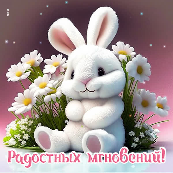 Postcard очаровательная картинка радостных мгновений