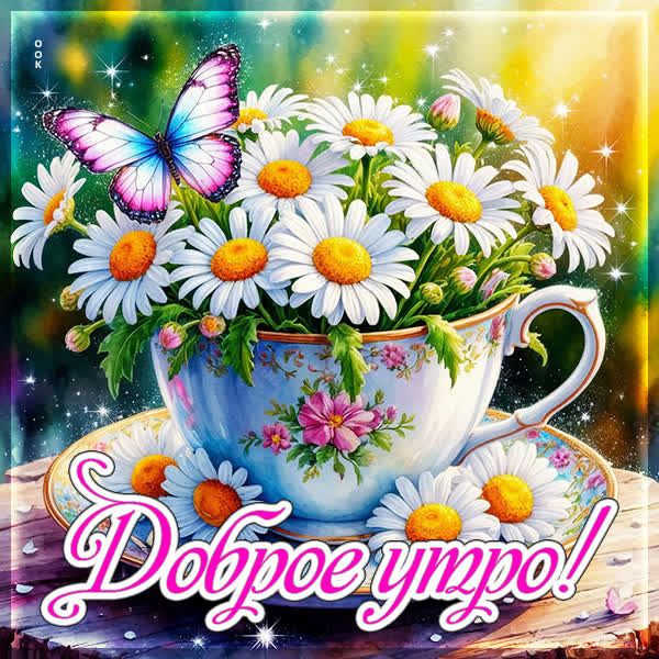 Postcard открытка добрейшего утра