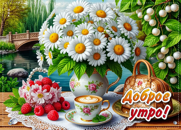 Postcard открытка доброго летнего утра