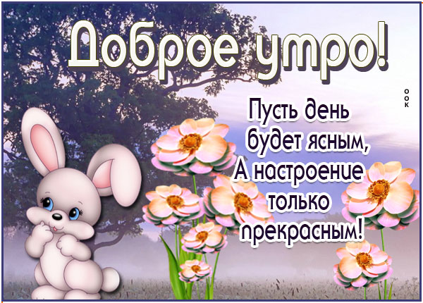 Открытка открытка доброго утра со вкусом счастья