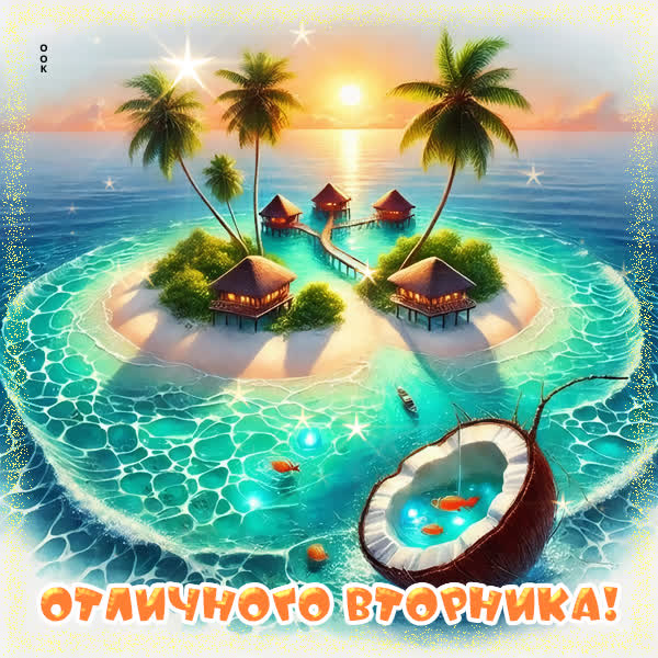 Picture открытка оличного вторника тебе