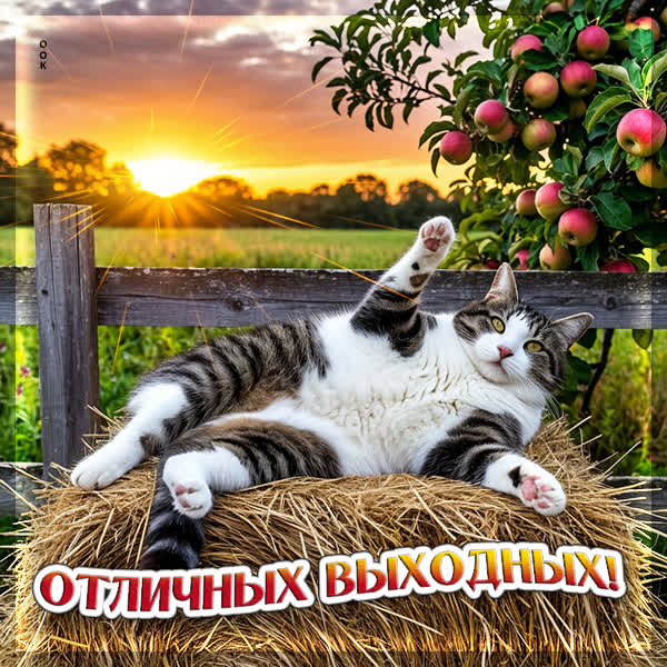 Picture открытка отличных выходных