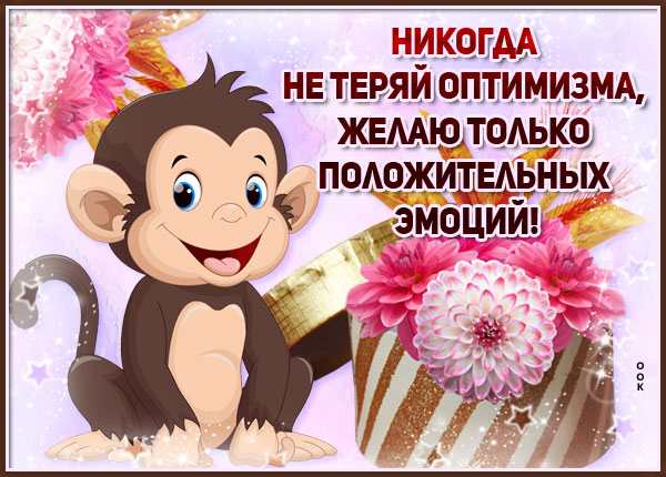 Картинка открытка с необычным пожеланием