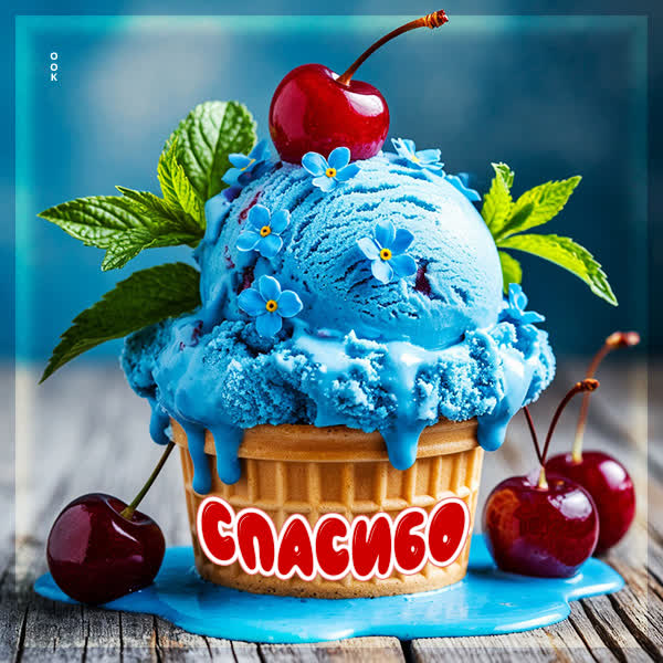 Postcard открытка спасибо тебе