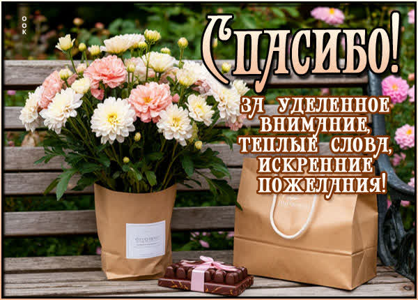 Picture открытка спасибо за уделенное внимание