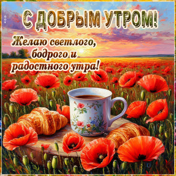 Picture открытка светлого и бодрого утра