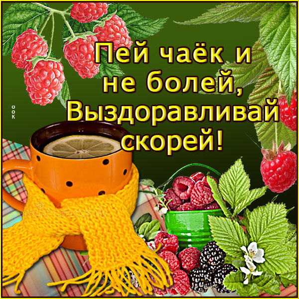 Открытка отличная картинка выздоравливай