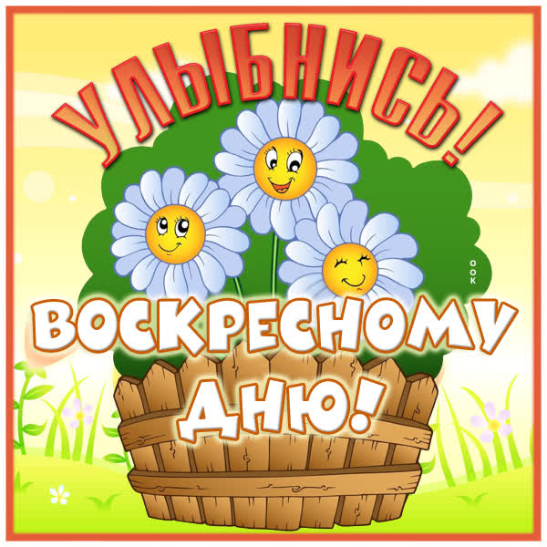 Picture смешная картинка улыбнись воскресному дню