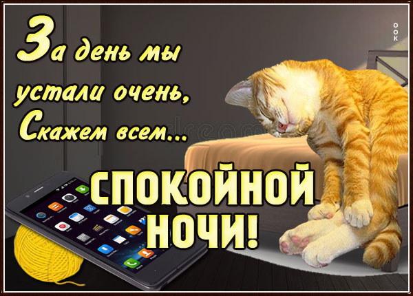 Открытка супер картинка спокойной ночи