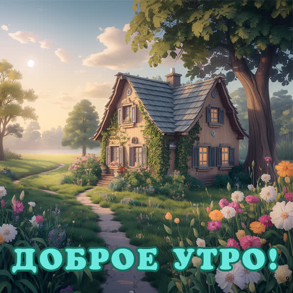 Picture светлая открытка доброе утро