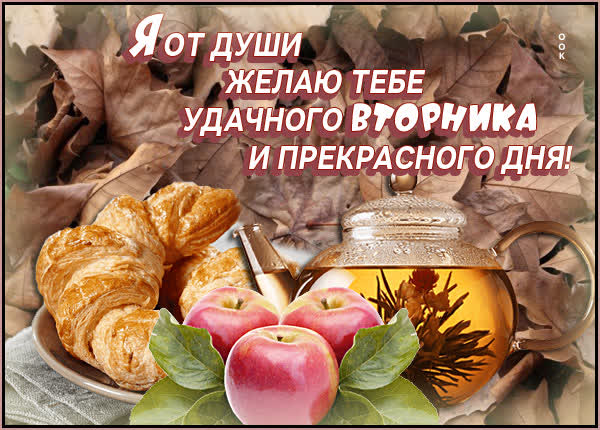 Postcard загадочная картинка удачного вторника