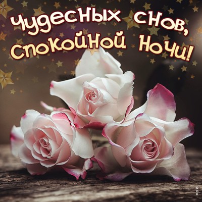 Картинка чудесная открытка спокойной ночи