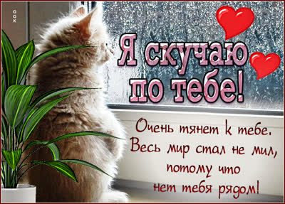 Picture чудесная открытка я скучаю по тебе