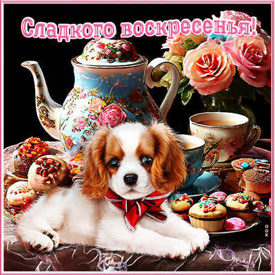 Postcard интересная открытка сладкого воскресенья