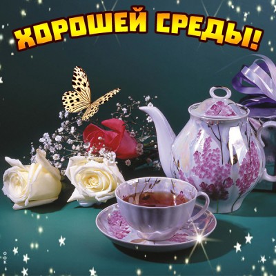 Открытка картинка чудесной среды