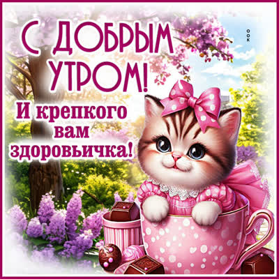Postcard картинка доброе утро и отличного начала дня!