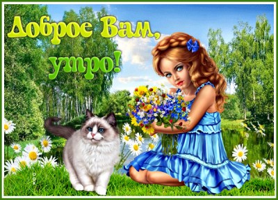 Открытка картинка доброе утро счастья и здоровья