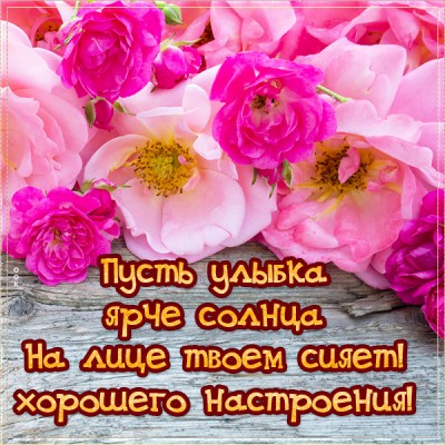 Картинка картинка хорошего настроения на всю неделю