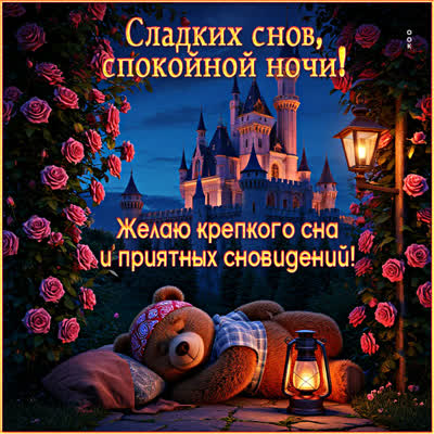 Picture картинка приятных сновидений, спи крепко