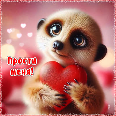 Postcard картинка прости меня, мне жаль