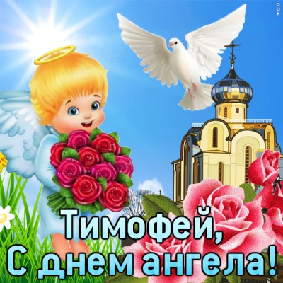 Картинка картинка с днём имени тимофей