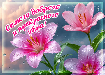Picture картинка самого доброго утра