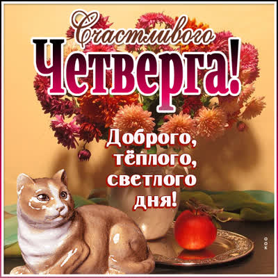 Picture картинка счастливого четверга !