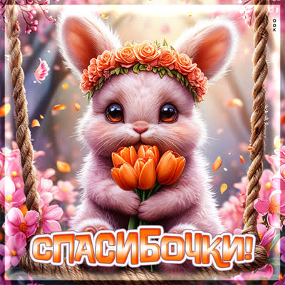 Postcard картинка спасибочки за твою доброту и внимание