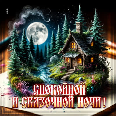 Picture картинка спокойной и сказочной ночи