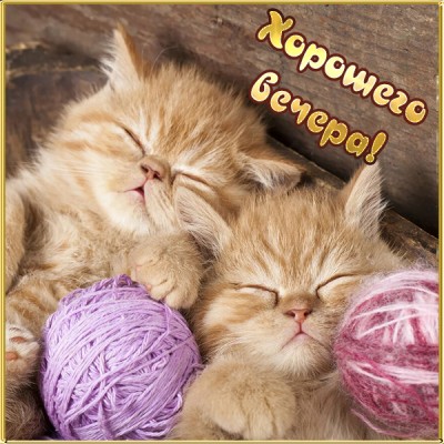 Открытка красивая картинка хорошего вечера